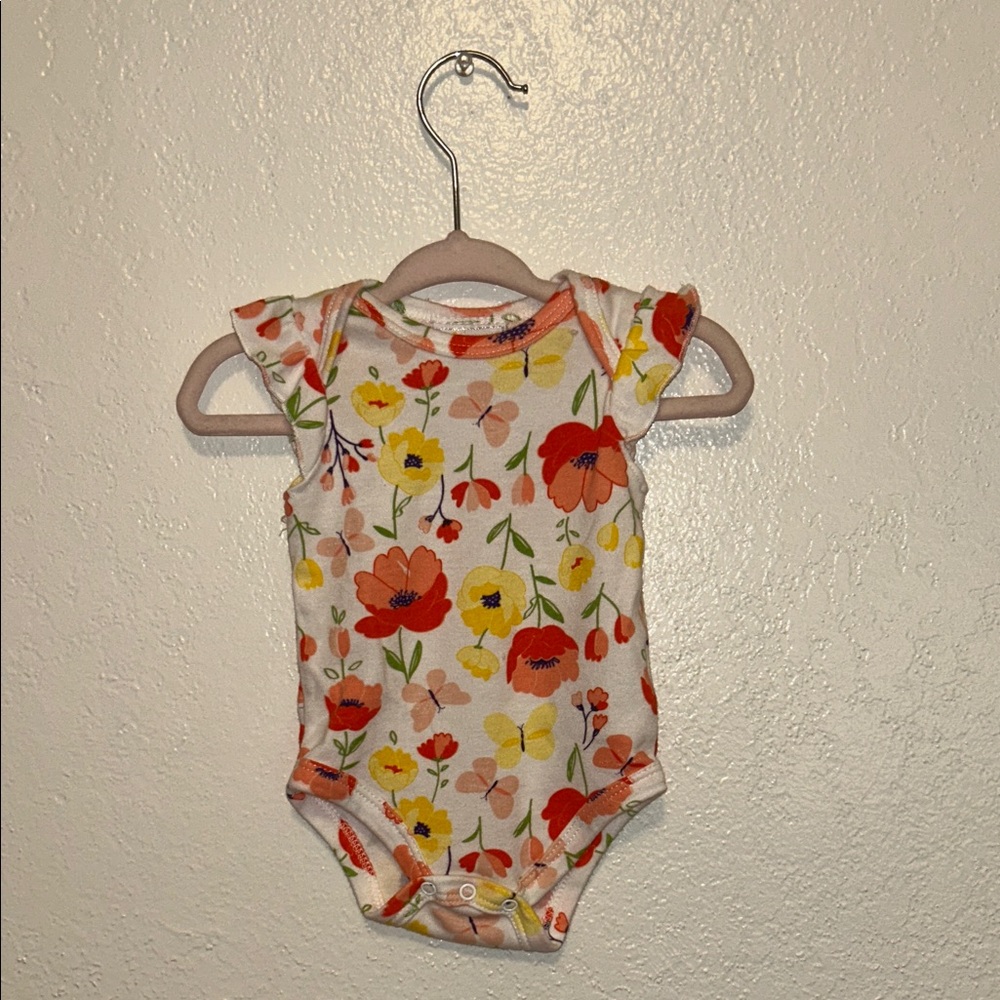 Colorful Floral Kids Blouse